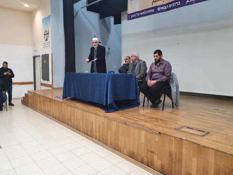 جسر الزرقاء : اللقاء التأسيسي للجان إفشاء السلام في المثلث الشمالي 